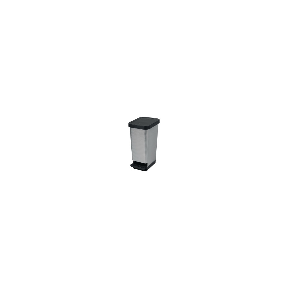 Produktbild för Soptunna, CEP® plast, 45 l, HxBxD: 60,5 x 29 x 44,5 cm, svar...