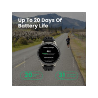 Produktbild för Amazfit Cheetah 2 Pro smart klocka med rem - 32 GB - titan
