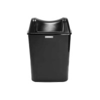 Produktbild för Katrin Inclusive Lady Hygiene Bin - soptunna - 8 L - ABS-plast - svart