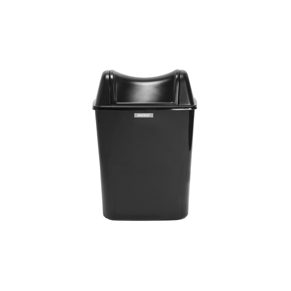 Produktbild för Katrin Inclusive Lady Hygiene Bin - soptunna - 8 L - ABS-plast - svart