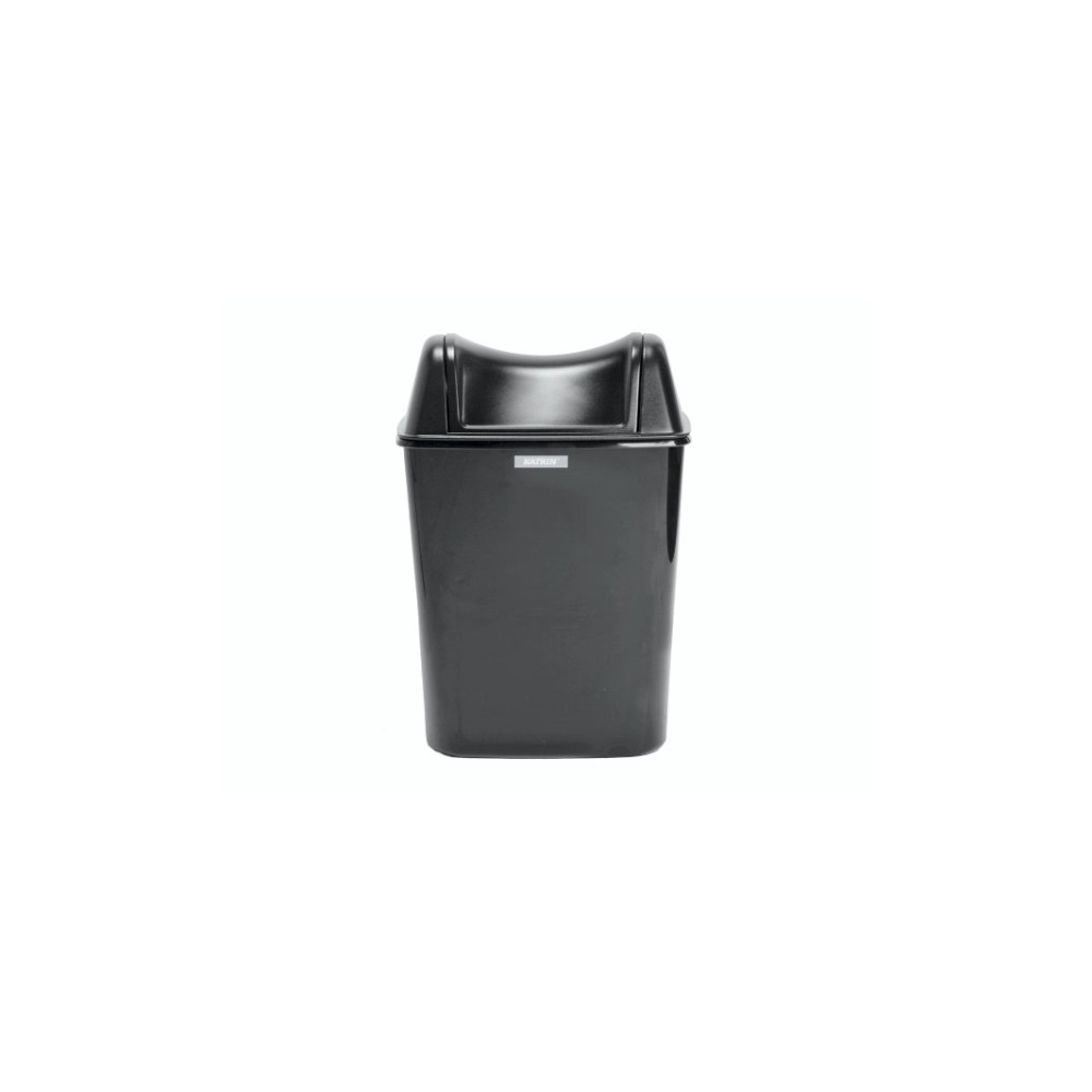 Produktbild för Katrin Inclusive Lady Hygiene Bin - soptunna - 8 L - ABS-plast - svart