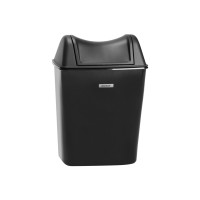Produktbild för Katrin Inclusive Lady Hygiene Bin - soptunna - 8 L - ABS-plast - svart