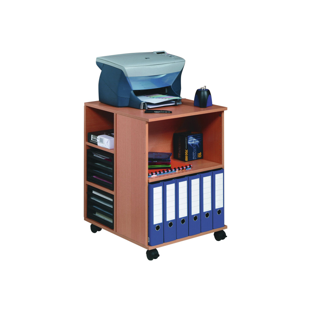 Produktbild för DURABLE Multi-function - tralla - 6 hyllor - bok