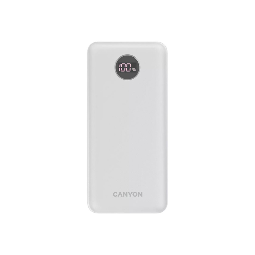 Produktbild för Canyon PB-2002 power bank - Li-pol - USB-C, 2 x USB - 22.5 watt