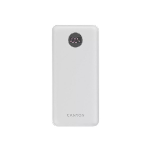 Canyon Canyon PB-2002 power bank - Li-pol - USB-C, 2 x USB - 22.5 watt