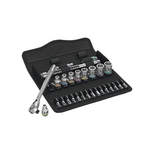 WERA WERK Wera Zyklop 8100 SA 8 - ratcheting screwdriver with bit and socket set - 28 delar