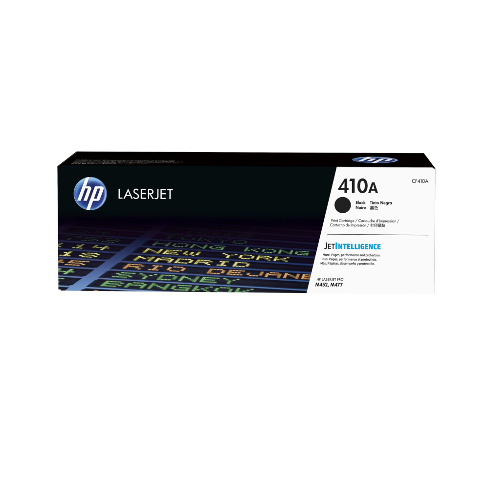 Produktbild för HP 410A - svart - original - LaserJet - tonerkassett (CF410A)