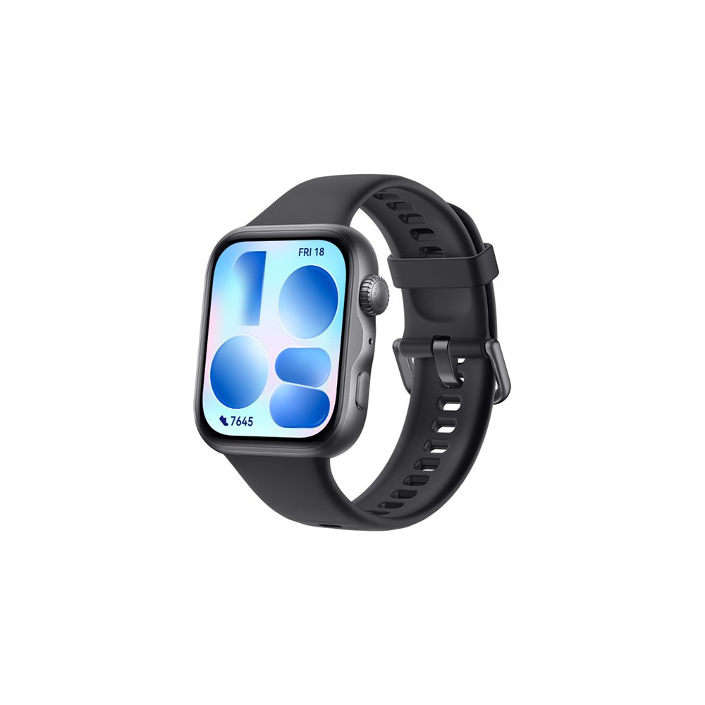 Produktbild för Huawei Watch Fit 5 - aluminiumlegering - smart klocka med rem - svart - svart