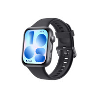 Produktbild för Huawei Watch Fit 5 - aluminiumlegering - smart klocka med rem - svart - svart