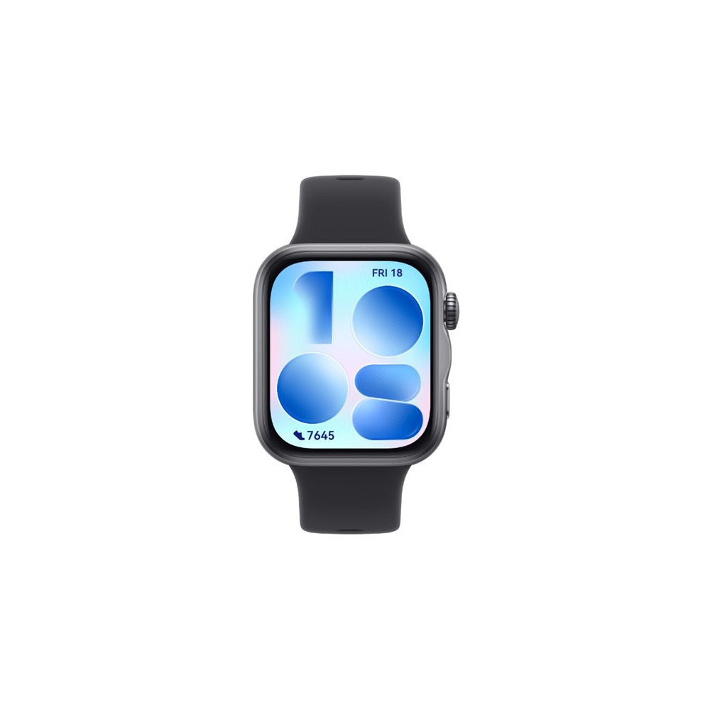 Produktbild för Huawei Watch Fit 5 - aluminiumlegering - smart klocka med rem - svart - svart