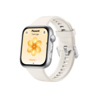 Produktbild för Huawei Watch Fit 5 - aluminiumlegering - smart klocka med rem - vit - vit