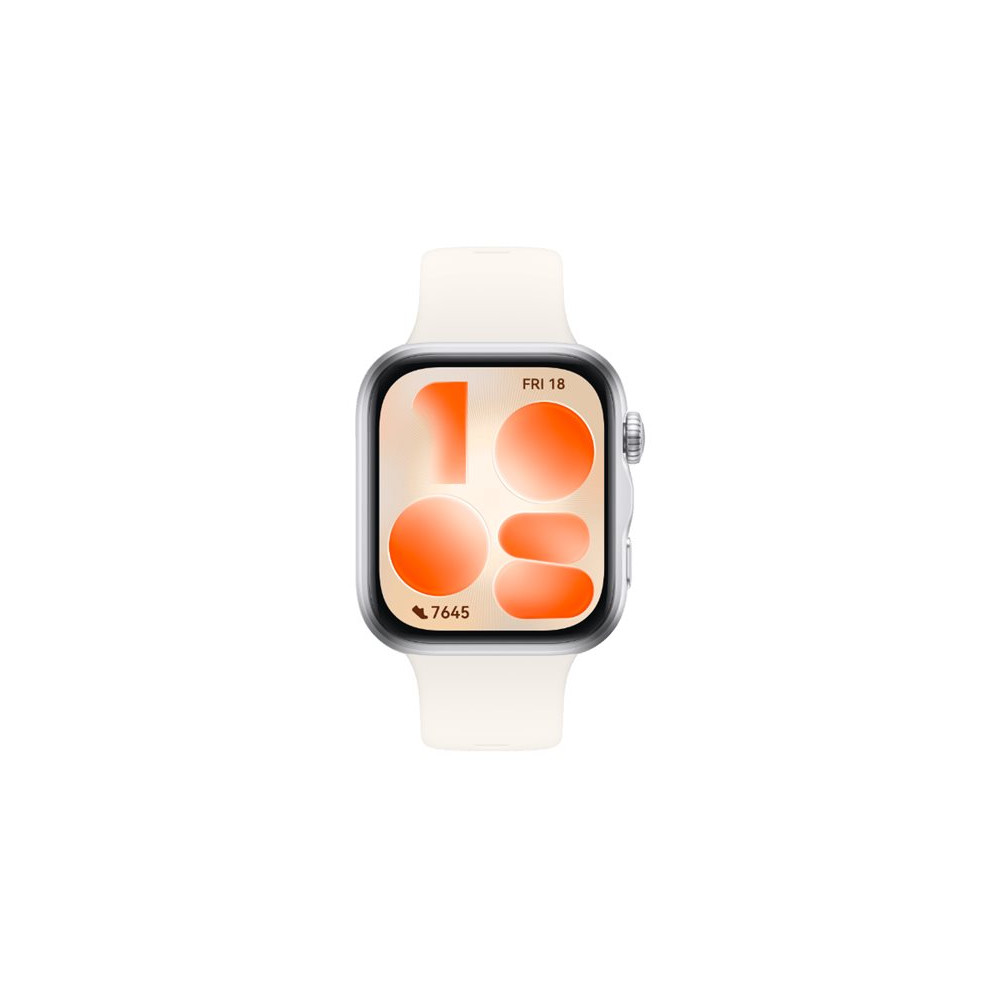 Produktbild för Huawei Watch Fit 5 - aluminiumlegering - smart klocka med rem - vit - vit