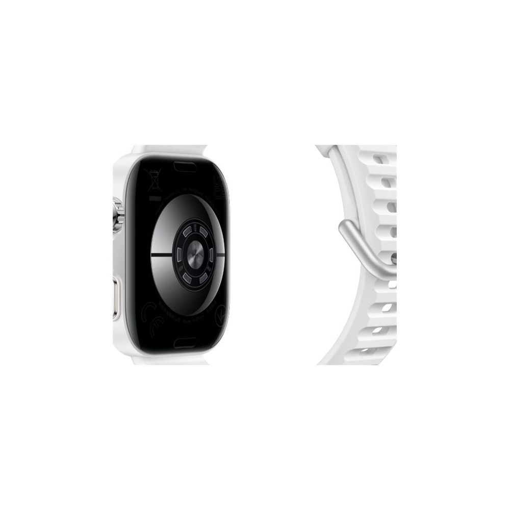 Produktbild för Huawei Watch Fit 5 Pro - aluminiumlegering - smart klocka med rem - vit - vit
