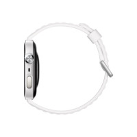 Produktbild för Huawei Watch Fit 5 Pro - aluminiumlegering - smart klocka med rem - vit - vit