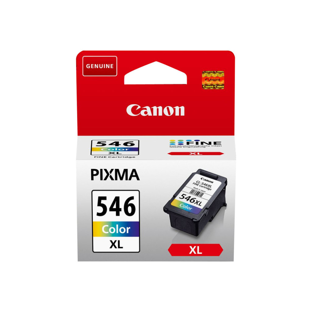 Produktbild för Canon CL-546XL - Lång livslängd - färg (cyan, magenta, gul) - original - bläckpatron