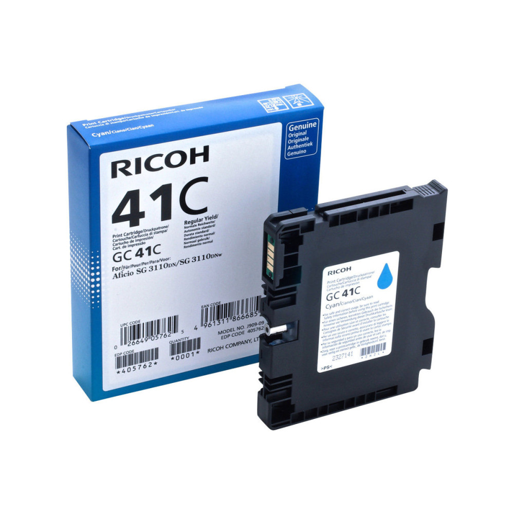 Produktbild för Ricoh - cyan - original - bläckpatron