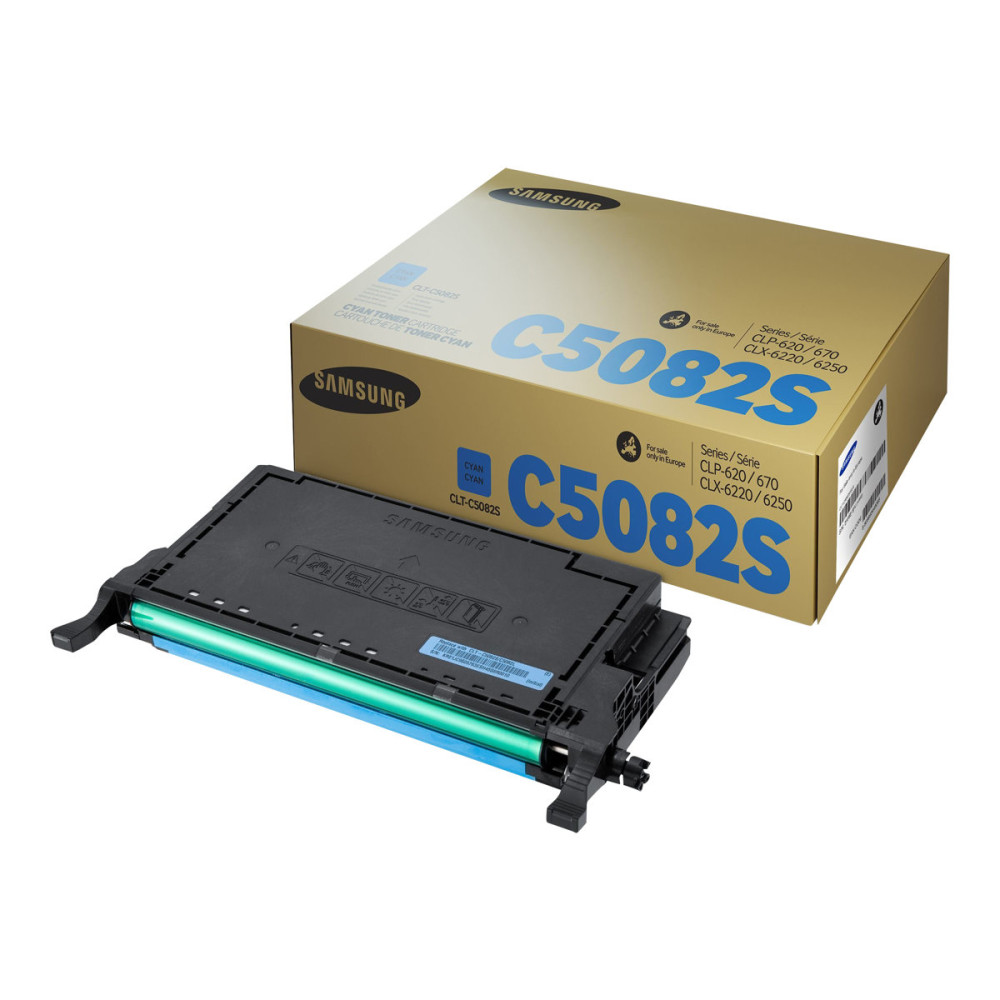 Produktbild för HP CLT-C5082S - cyan - original - tonerkassett (SU056A)