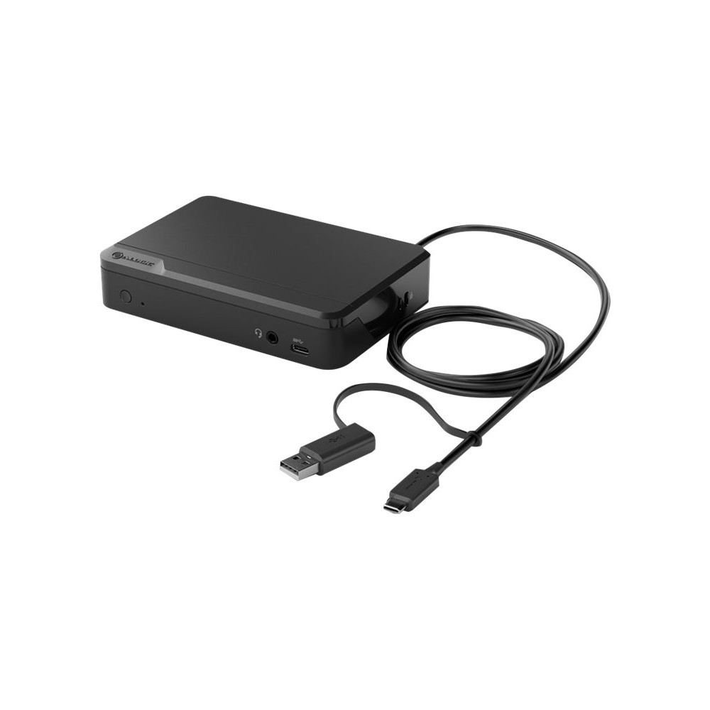Produktbild för ALOGIC Universal Twin HD Pro Docking Station - dockningsstation - USB-C - HDMI - 1GbE