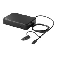 Produktbild för ALOGIC Universal Twin HD Pro Docking Station - dockningsstation - USB-C - HDMI - 1GbE