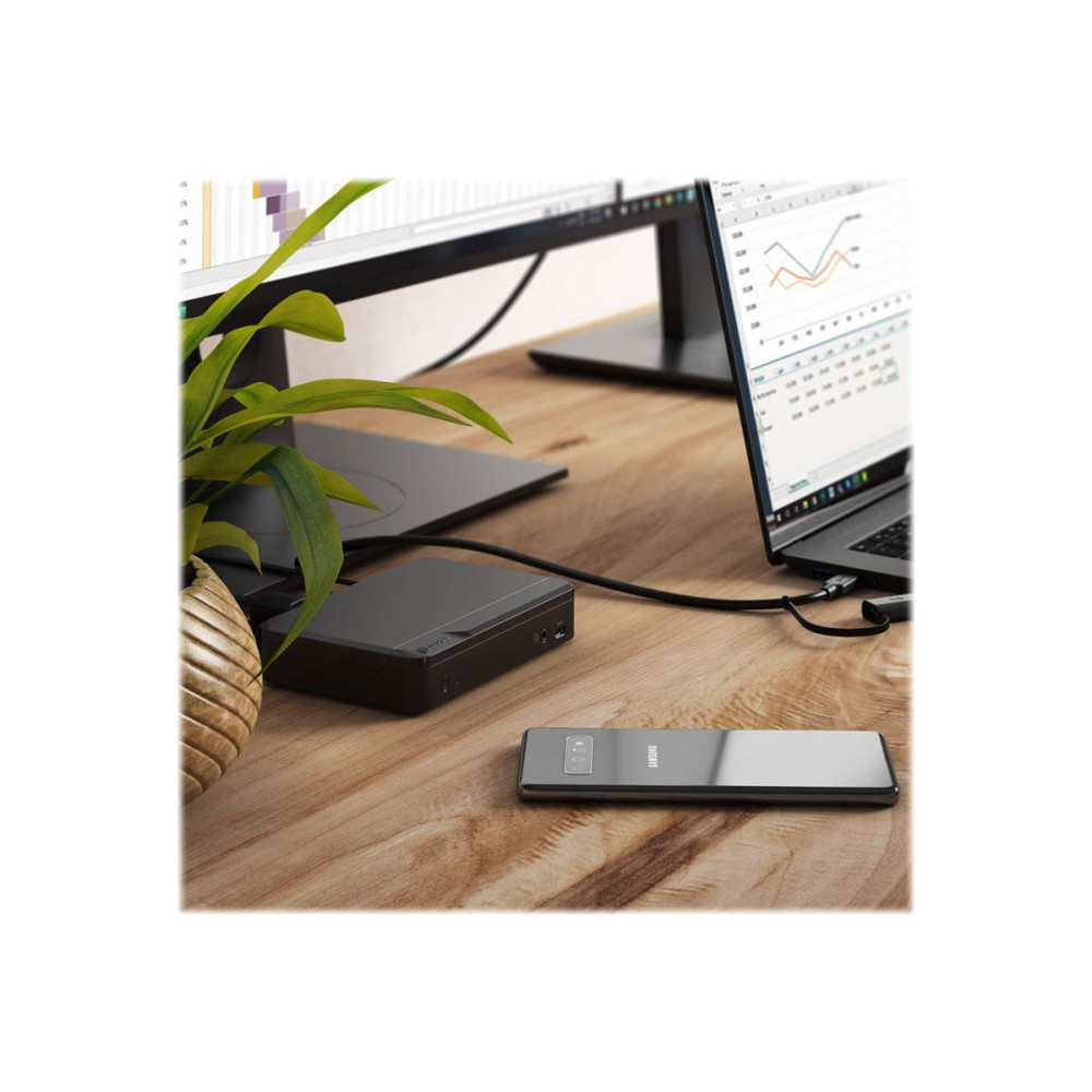 Produktbild för ALOGIC Universal Twin HD Pro Docking Station - dockningsstation - USB-C - HDMI - 1GbE