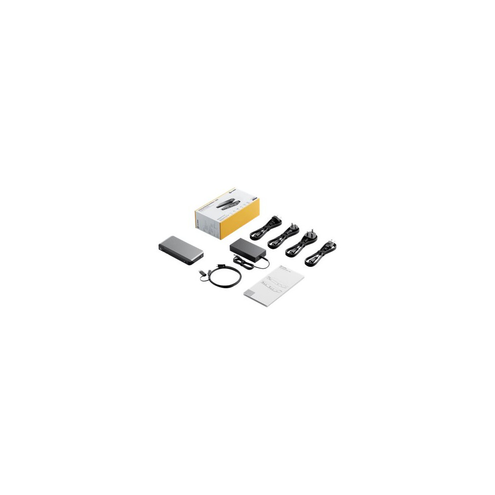 Produktbild för ALOGIC DX2 - dockningsstation - USB-C - 2 x DP - 1GbE