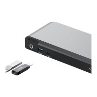 Produktbild för ALOGIC DX2 - dockningsstation - USB-C - 2 x DP - 1GbE