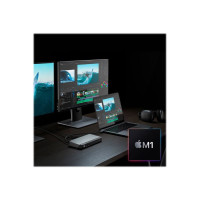 Produktbild för ALOGIC DX2 - dockningsstation - USB-C - 2 x DP - 1GbE