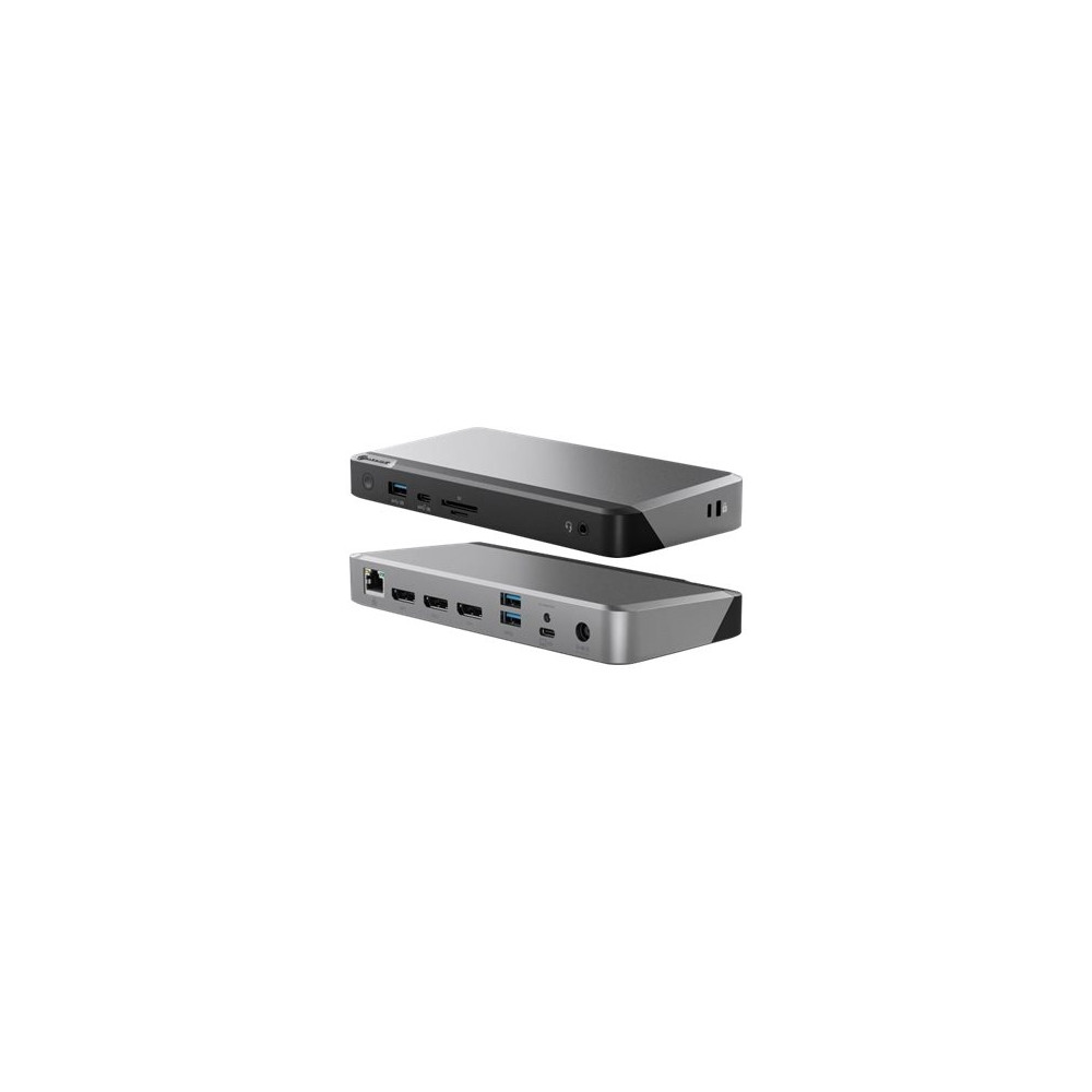 Produktbild för ALOGIC MX3 TripleDisplay - dockningsstation - USB-C - 3 x DP++ - 1GbE
