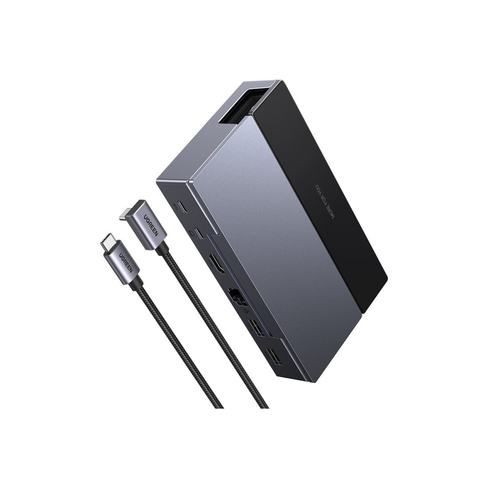 Produktbild för Ugreen - dockningsstation - USB-C - HDMI - 1GbE
