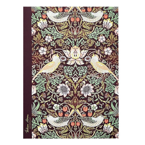 Koustrup & Co Anteckningshäfte - Strawberry thief - William Morris