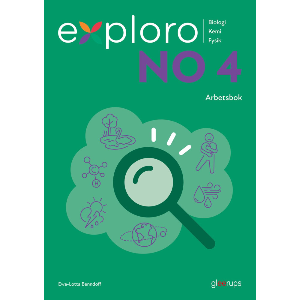 Produktbild för Exploro NO åk 4, arbetsbok (häftad)