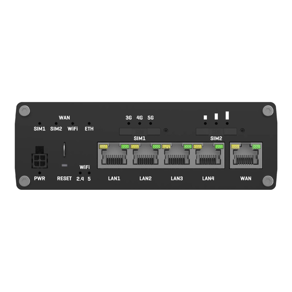 Produktbild för Teltonika RUTM50 - trådlös router - Wi-Fi 5, LTE - DIN-skenmonterbar, bordsmonterbar