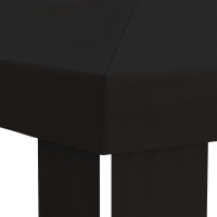 Produktbild för Tältöverdrag 6 x 3 m Svart Polyester 190 gsm