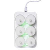 Produktbild för Värmeljus STAR T LED laddstation 6 ljus