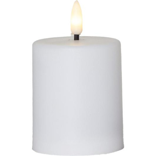 STAR TRADING Blockljus STAR T LED Paula 10cm vit