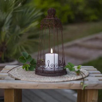 Produktbild för Blockljus STAR T LED Paula 10cm vit