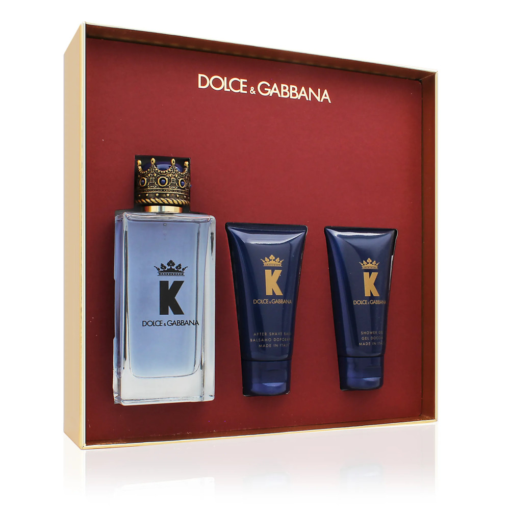 Produktbild för Dolce & Gabbana K SET M (EDT 100ml + ASB 50ml + SG 50ml)