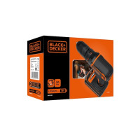 Produktbild för Black & Decker BDCDC18-QW, Borr med pistolgrepp, Svart, Oran...