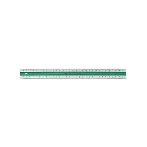 LINEX Linjal, Linex® Super, plast, dubbelsidig, L: 50 cm, genomski...