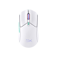 Produktbild för HyperX Pulsefire Haste 2 - mus - 2.4 GHz, Bluetooth 5.2 - vit