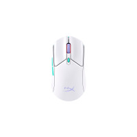 Produktbild för HyperX Pulsefire Haste 2 - mus - 2.4 GHz, Bluetooth 5.2 - vit