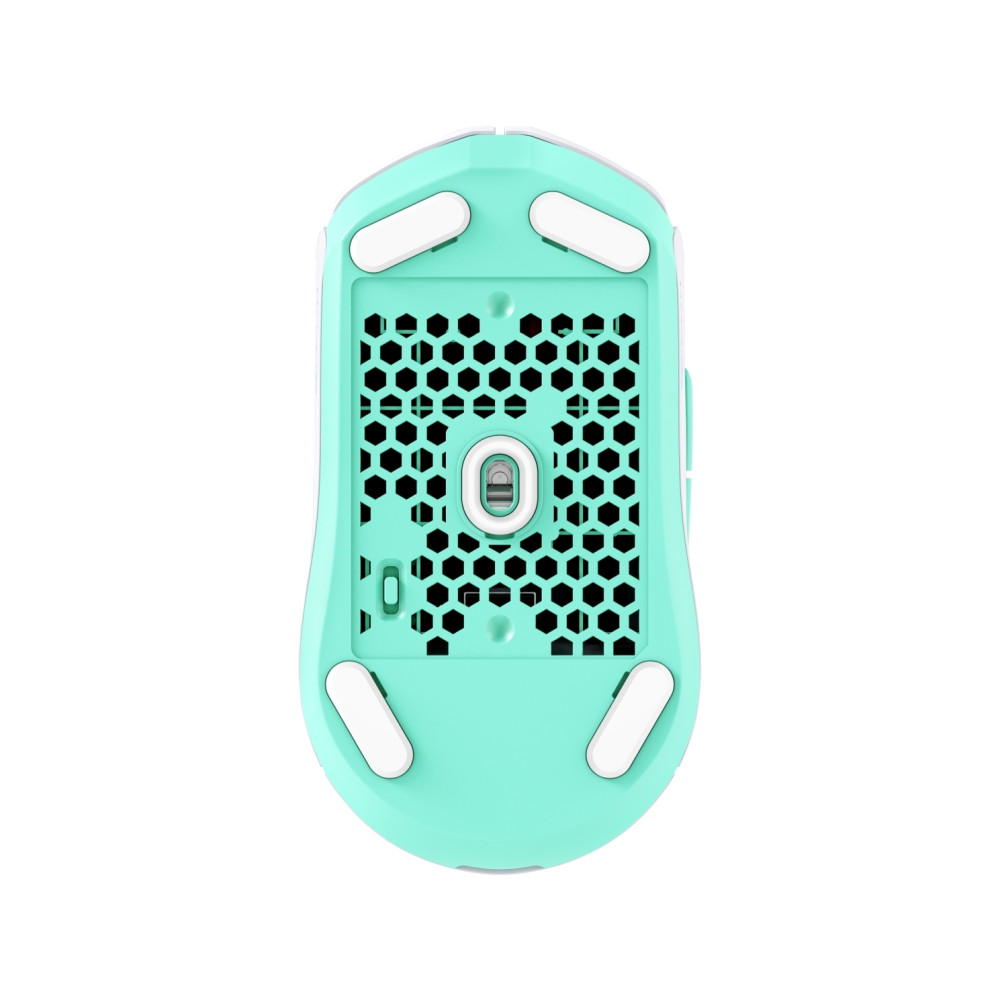 Produktbild för HyperX Pulsefire Haste 2 - mus - 2.4 GHz, Bluetooth 5.2 - vit