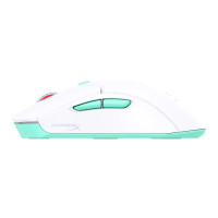 Produktbild för HyperX Pulsefire Haste 2 - mus - 2.4 GHz, Bluetooth 5.2 - vit