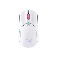 Produktbild för HyperX Pulsefire Haste 2 - mus - 2.4 GHz, Bluetooth 5.2 - vit