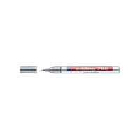 Produktbild för Färgmarkerare, Edding® 780, extra fin, 0,8 mm, silver, 10 st...