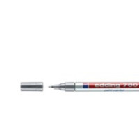 Produktbild för Färgmarkerare, Edding® 780, extra fin, 0,8 mm, silver, 10 st...