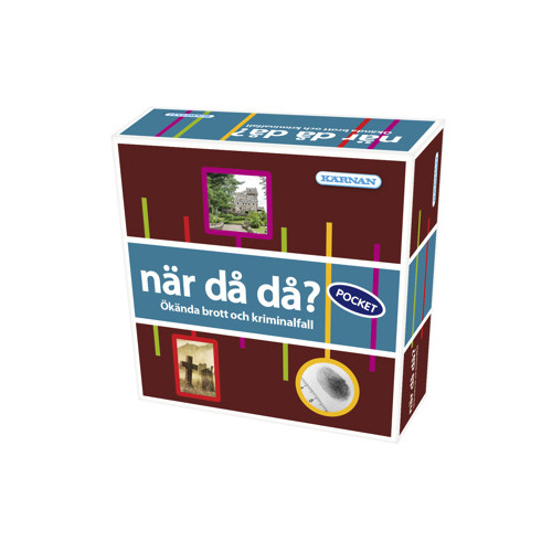 Egmont Kärnan Spel När Då Då? Pocket - Ökända brott