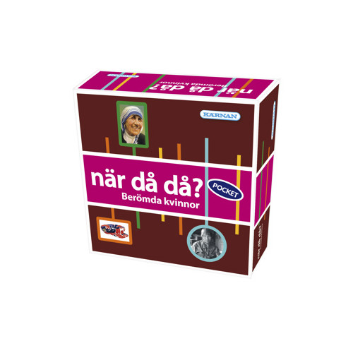 Egmont Kärnan Spel När Då Då? Pocket - Berömda kvinnor