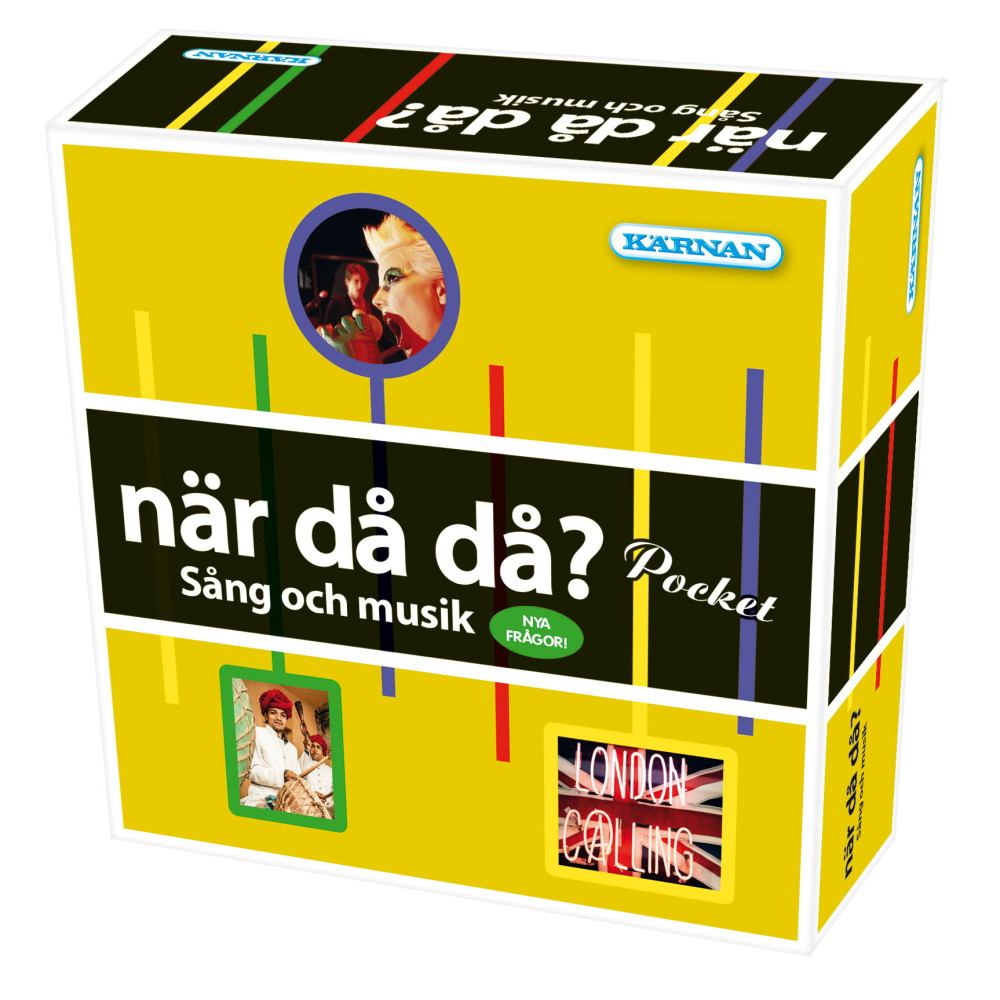 Produktbild för Spel När Då Då?  Pocket - Sång och musik 2