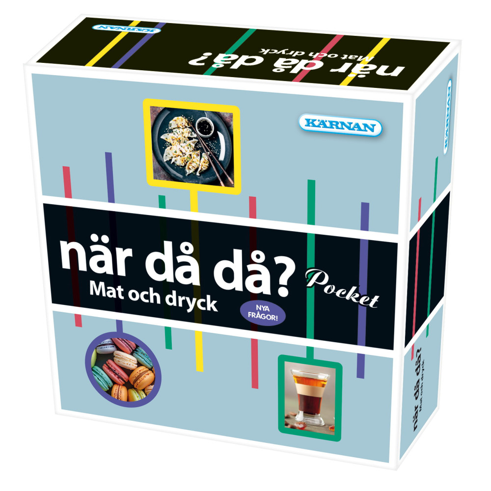 Produktbild för Spel När Då Då?  Pocket - Mat och dryck 2